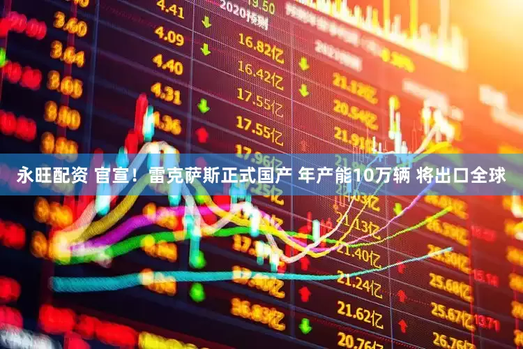 永旺配资 官宣！雷克萨斯正式国产 年产能10万辆 将出口全球